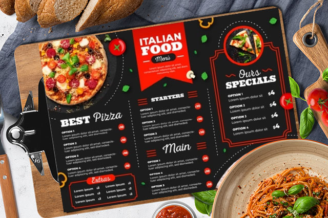 menu design 4