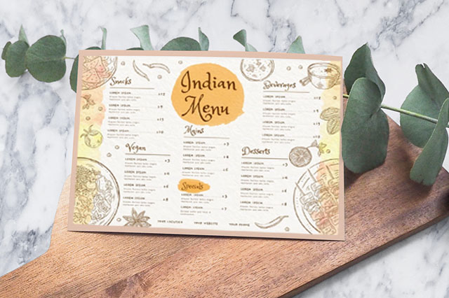 menu design 5