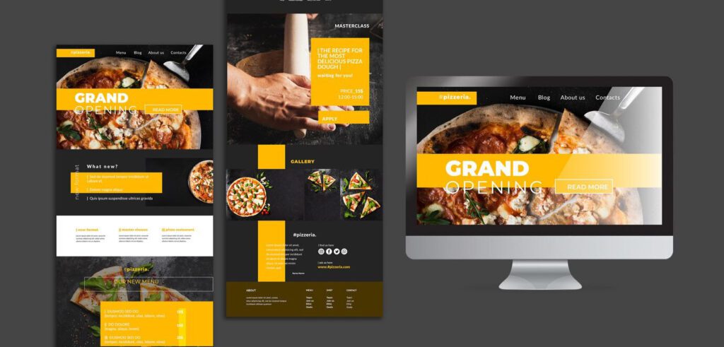 pizzeria restaurant website