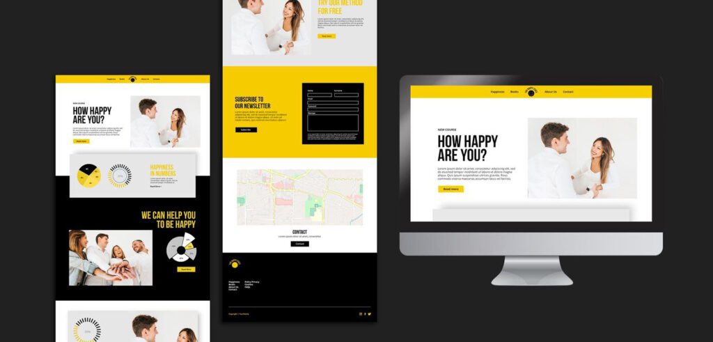 self help website design